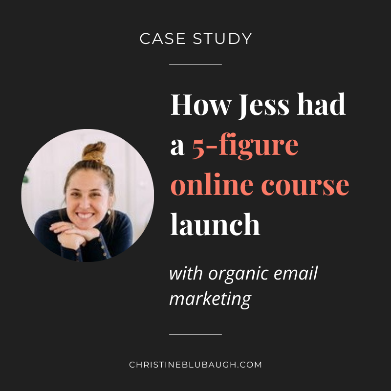 Case Study: 5-Figure Online Course Launch
