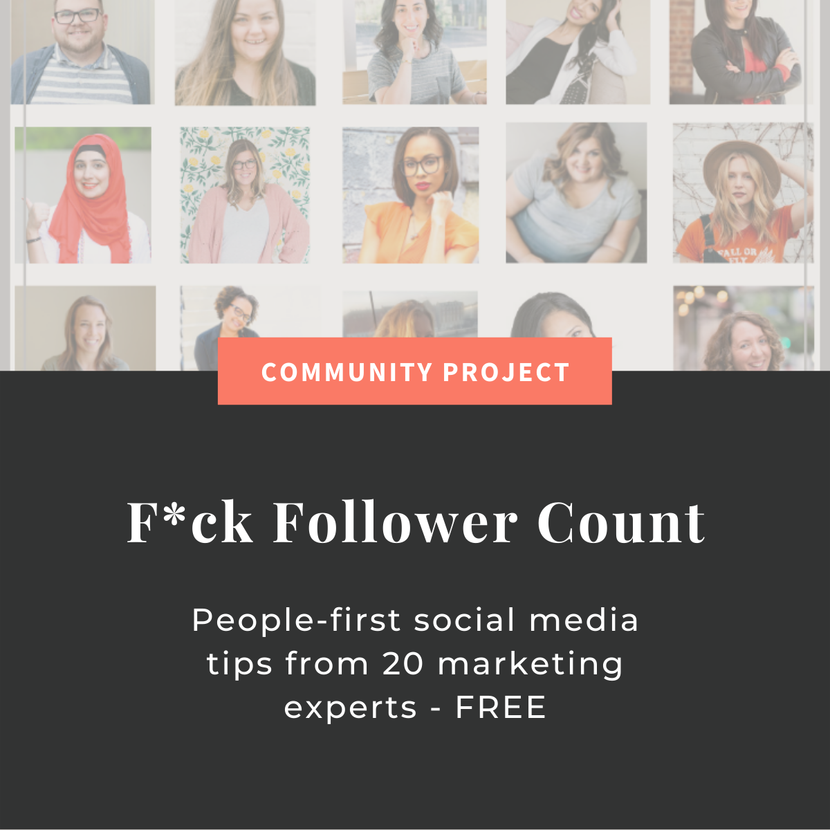 F*ck Follower Count: FREE Community Project